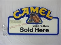 Vintage Joe Camel Cigarettes Sold Here Sign