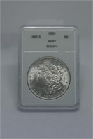 1882 s Morgan Dollar MS67