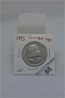 1893 Colombian Expo Half Dollar VF