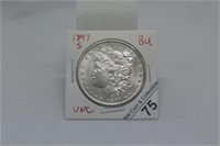 1897 s UNC Morgan Dollar BU