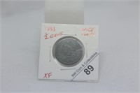 1833 Half Cent XF - Nice Coin