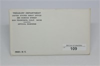 1968 UNC Mint Set (P&D) unopened