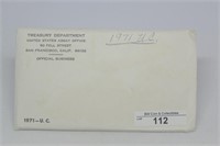 1971 UNC Mint Set (P&D) Unopened