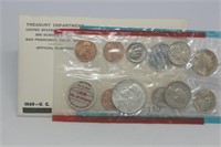 1969 UNC Mint Set (P&D)