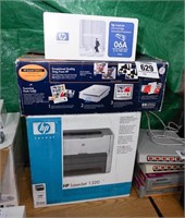 HP Laser Jet 1320 printer, HP scanner 5100cxi&