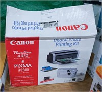 Canon Power Shot A310 & PIXMA ip2000 photoprinter