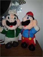 Mario and Luigi 12" plush