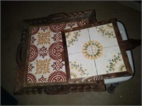 Mexican serving trivets/trays