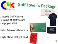 $20 Eaglesticks gift card, 18 holes w/ cart at Ful