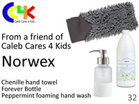 Norwex towel & hand soap with dispenser