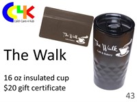 Cup & $20 gift card