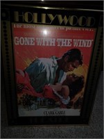 Vtg. Gone w/ the wind poster