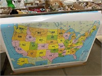 United States of America Map-1997
