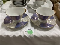 (2) Tea Cups