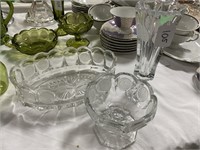(3) Clear Coin Glass