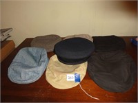Assorted flat caps *size 7 7/8