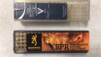 Browning BPR 22 LR Hollow Point 40 Gr. and CCI 22