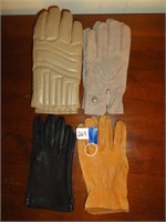 2 pairs of mens gloves