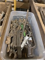 assorted wrenches, crescent wrenches