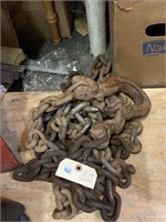 18ft Logging Chain with 2 Hooks