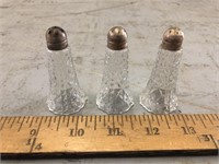 S AND P SHAKERS STERLING