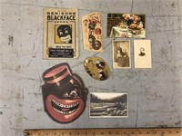 POSTCARDS, ADVERTISING AND PHOTOGRAPHS