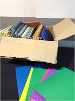 Box of New Portfolio folders