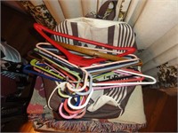 Assorted Blankets - Plastic Hangers - Travel Bag
