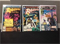 (3) 1981 Raiders of the Lost Ark Comics