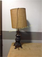 Cast Iron Pot belly Stove Lamp
