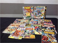(25) 1970-80's Marvel Comics