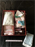 Doll Locker with contents