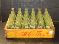 Coca Cola Crate and Bottles