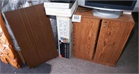 VCR cabinets - 1 new in box with keys