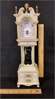 Clock with music and drawers
