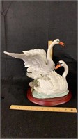 Swan statue