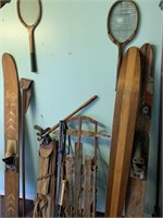 Vintage Sports Equipment