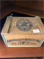 Anheuser - Busch Wood Case