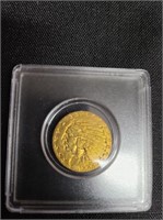 1903 GOLD $5.00 GOLD COIN IN HOLDER