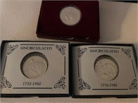 3 Commemorative Coins