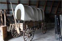 Approx. 11' Covered Wagon with Tongue