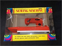 Jaymar Battery Operated Sewing Machine Toy MIB