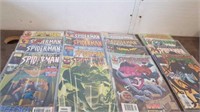 (16) Spiderman Comic Books