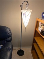 Tear drop chair lamp