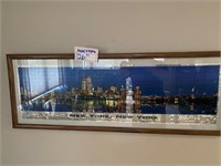 New York framed picture puzzel