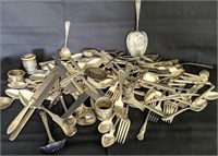 50+ Pieces of Vintage Silver Plated Flatware
