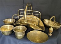 Large Selection of Brass Decorations