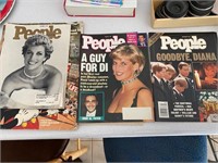 People Magazines w/Princess Diana & Life w/MM
