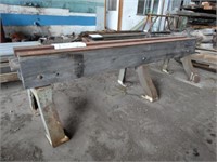 Lathe Stand at 2500x630x620mm Cast Iron Legs