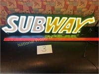 Subway Interior Sign